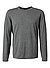 Pullover, Body Fit, Baumwolle, silbergrau - silbergrau