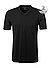 T-Shirts, Modern Fit, Baumwolle, schwarz - schwarz