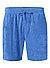 Shorts, Baumwoll-Frottee, himmelblau - blau