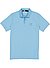 Polo-Shirt, Baumwoll-Jersey, hellblau - hellblau