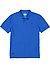 Polo-Shirt, Bio Baumwoll-Piqué, blau - blau