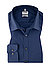 Hemd, Body Fit, Baumwoll-Stretch, marine - rauchblau
