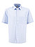 Kurzarmhemd, Comfort Fit, Baumwolle, bleu - bleu