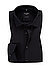 Hemd, Super Slim Fit, Baumwoll-Stretch, schwarz - schwarz