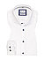 Hemd, Body Fit, Baumwoll-Stretch, weiß - weiß