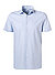 Kurzarmhemd, Body Fit, Baumwoll-Stretch Climate Control, bleu - bleu