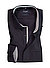 Hemd, Modern Fit, Popeline, schwarz - schwarz