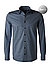 Hemd, Modern Fit, Jersey schnelltrocknend, ozon - rauchblau