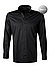 Hemd, Modern Fit, Jersey schnelltrocknend, schwarz - schwarz