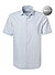 Kurzarmhemd, Modern Fit, Baumwoll-Stretch Climate Control, bleu - bleu