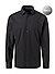 Hemd, Modern Fit, Twill geruchshemmend, schwarz - schwarz