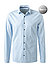 Hemd, Super Slim Fit, Baumwolle geruchshemmend, bleu - bleu