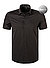 Kurzarmhemd, Super Slim Fit, Jersey geruchshemmend, schwarz - schwarz