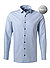 Hemd, Super Slim Fit, Baumwolle geruchshemmend, bleu - bleu