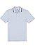 Polo-Shirt, Baumwoll-Strick, hellblau - hellblau