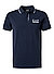 Polo-Shirt, Baumwoll-Jersey, navy - navy