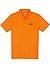 Polo-Shirt, Baumwoll-Jersey, orange - orange