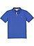 Polo-Shirt, Baumwoll-Piqué, blau - blau