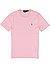 T-Shirt, Custom Slim Fit, Baumwolle, pink - pink