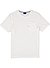 T-Shirt, Modern Fit, Baumwolle, weiß - off white