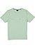 T-Shirt, Modern Fit, Baumwolle, hellgrün - hellgrün