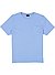T-Shirt, Modern Fit, Baumwolle, hellblau - hellblau