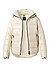 Steppjacke, Mikrofaser, creme - creme