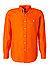 Hemd, Custom Fit, Reines Leinen, orange - orange