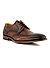 Brogue, Leder, cognac - cognac