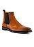 Chelsea Boots, Leder, cognac - cognac