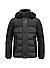 Jacke MS Brooklyn, Mikrofaser sorona®, schwarz - schwarz