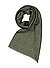 Schal, Seide, grün gemustert - grün