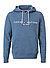 Hoodie, Baumwolle, dunkelblau - dunkelblau