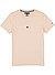 T-Shirt, Slim Fit, Bio Baumwolle, hellbeige - hellbeige