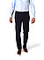 Chino Thilo, Regular Fit, Jersey, nachtblau - nachtblau