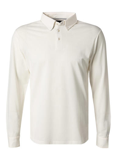 Polo-Shirt, Classic Fit, Baumwoll-Piqué, creme