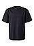 T-Shirt, Regular Fit, Bio Baumwolle, dunkelblau - dunkelblau