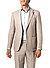 Sakko Arndt, Slim Fit, Leinen, beige meliert - beige