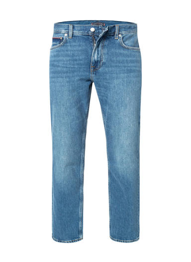 Jeans, Regular Fit, Baumwoll-Stretch, jeansblau