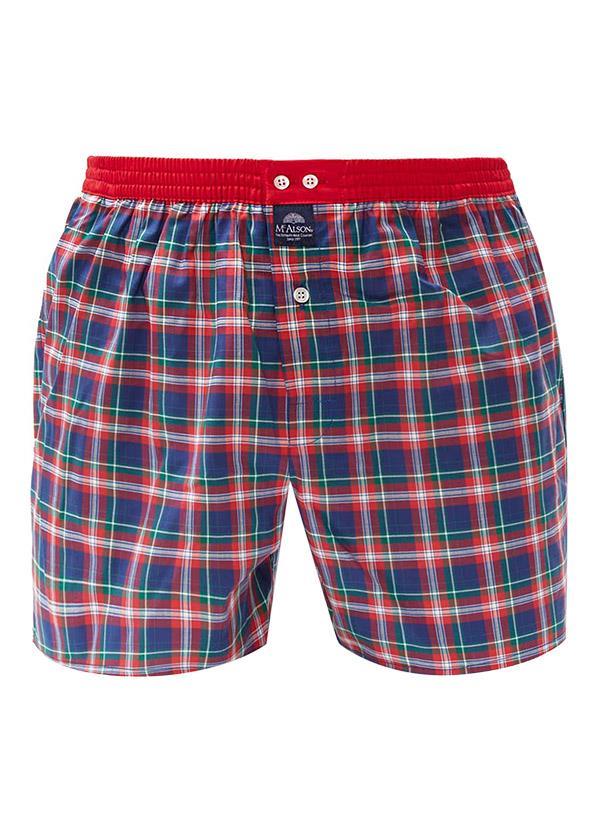 MC ALSON Boxershorts 5069/rot-blau-grün Image 0