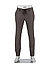 Hose Jump, Slim Fit, Flanell, dunkelbraun meliert - dunkelbraun