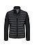 Steppjacke MS Lewis, Mikrofaser sorona®, schwarz - schwarz