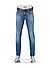 Jeans Slipe, Tapered Fit, Bio Baumwoll-Stretch, blau - blau