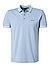 Polo-Shirt, Regular Fit, Baumwoll-Piqué, hellblau - hellkornblumen-blau