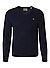 Pullover, Lammwolle, marineblau - marine