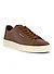 Sneaker, Leder, braun - cognac-dunkelbraun