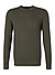 Pullover, Baumwolle-Kaschmir, oliv - oliv