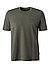 T-Shirt, Baumwolle, oliv - oliv