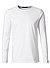 Longsleeve, Baumwolle, marine - weiss