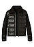 Lederjacke, Lammnappa Ziegenvelours Fake Fur, schwarz - schwarz